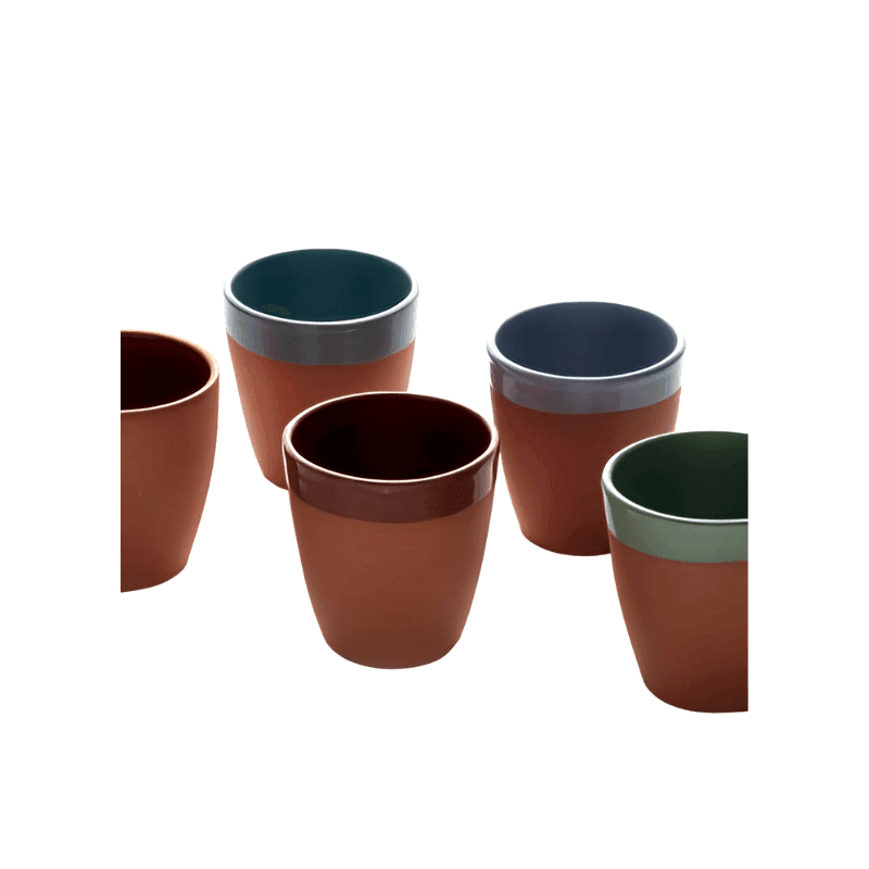 Kulpsuz Renkli Bardak